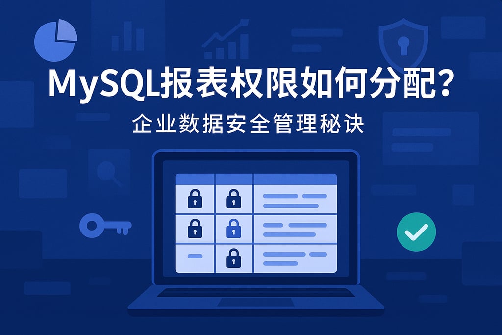 mysql报表权限如何分配？企业数据安全管理秘诀