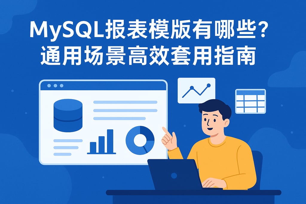 mysql报表模板有哪些？通用场景高效套用指南