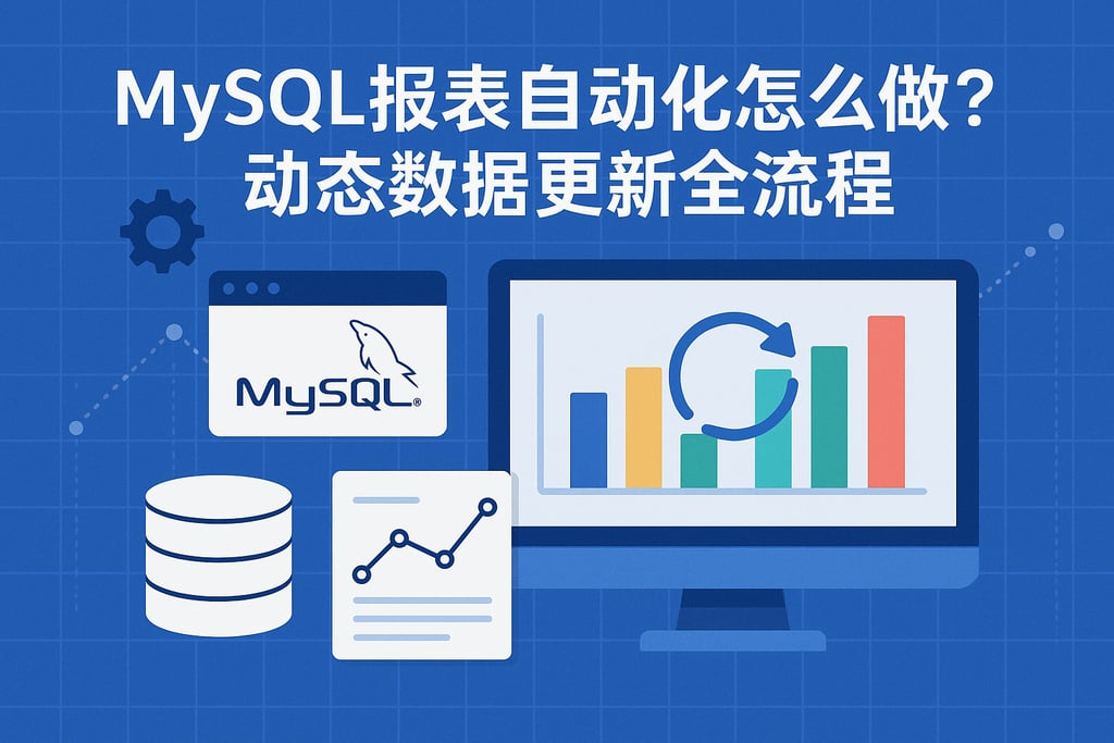 mysql报表自动化怎么做？动态数据更新全流程