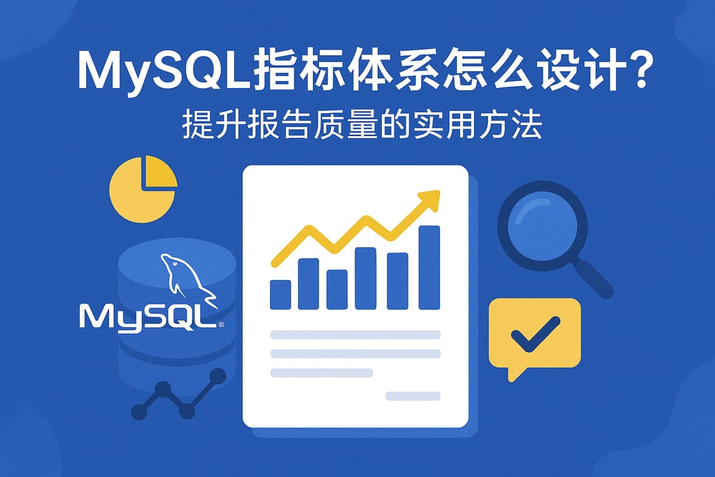 mysql指标体系怎么设计？提升报告质量的实用方法