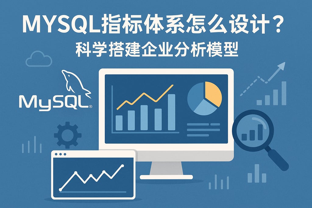 mysql指标体系怎么设计？科学搭建企业分析模型