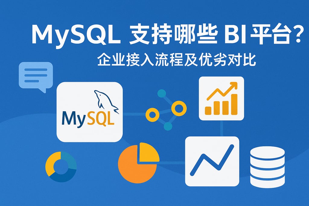 mysql支持哪些BI平台？企业接入流程及优劣对比