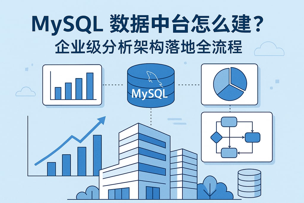 mysql数据中台怎么建？企业级分析架构落地全流程