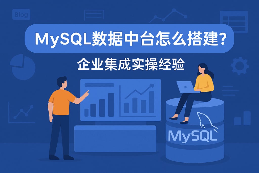mysql数据中台怎么搭建？企业集成实操经验