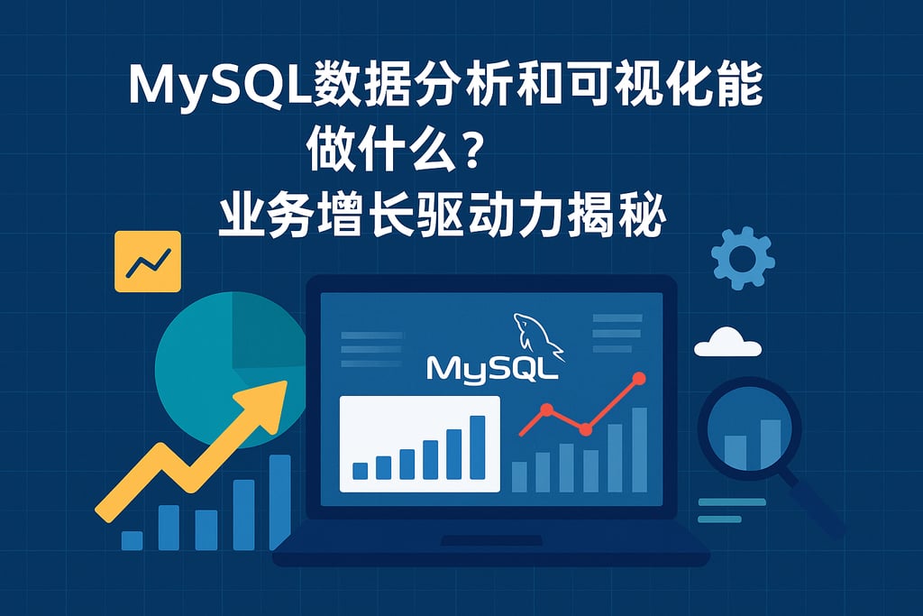 mysql数据分析和可视化能做什么？业务增长驱动力揭秘
