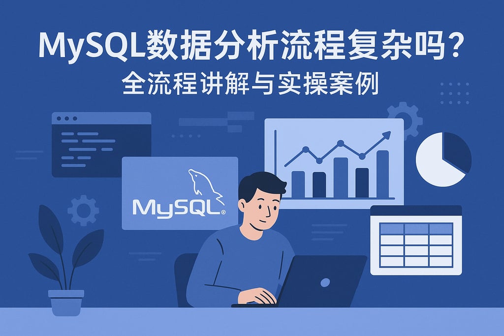 mysql数据分析流程复杂吗？全流程讲解与实操案例