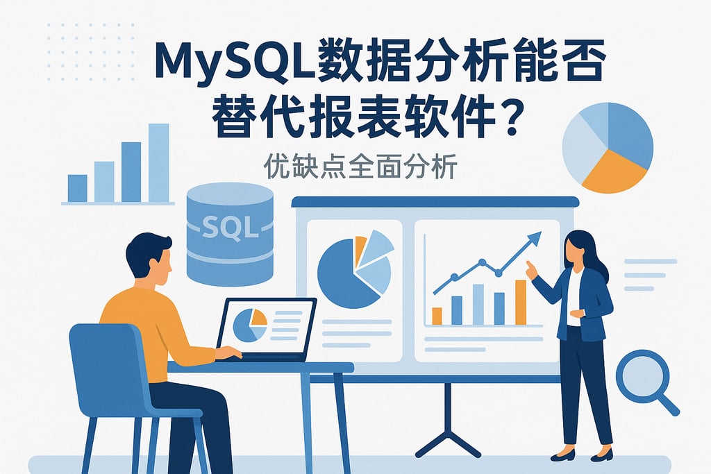 mysql数据分析能否替代报表软件？优缺点全面分析