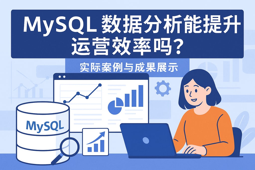 mysql数据分析能提升运营效率吗？实际案例与成果展示