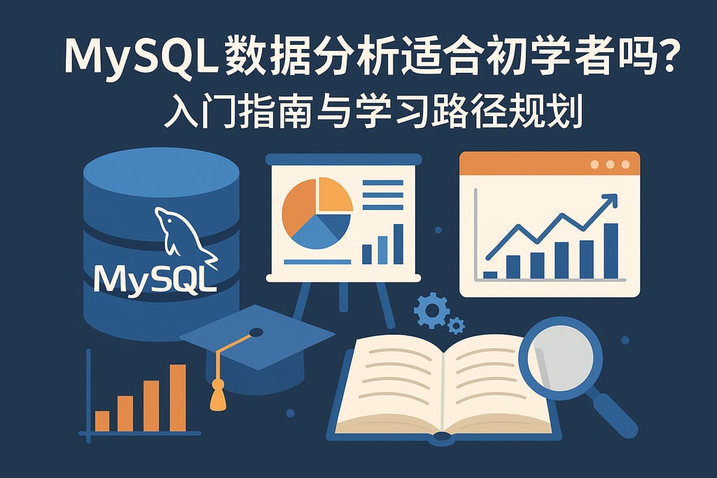 mysql数据分析适合初学者吗？入门指南与学习路径规划