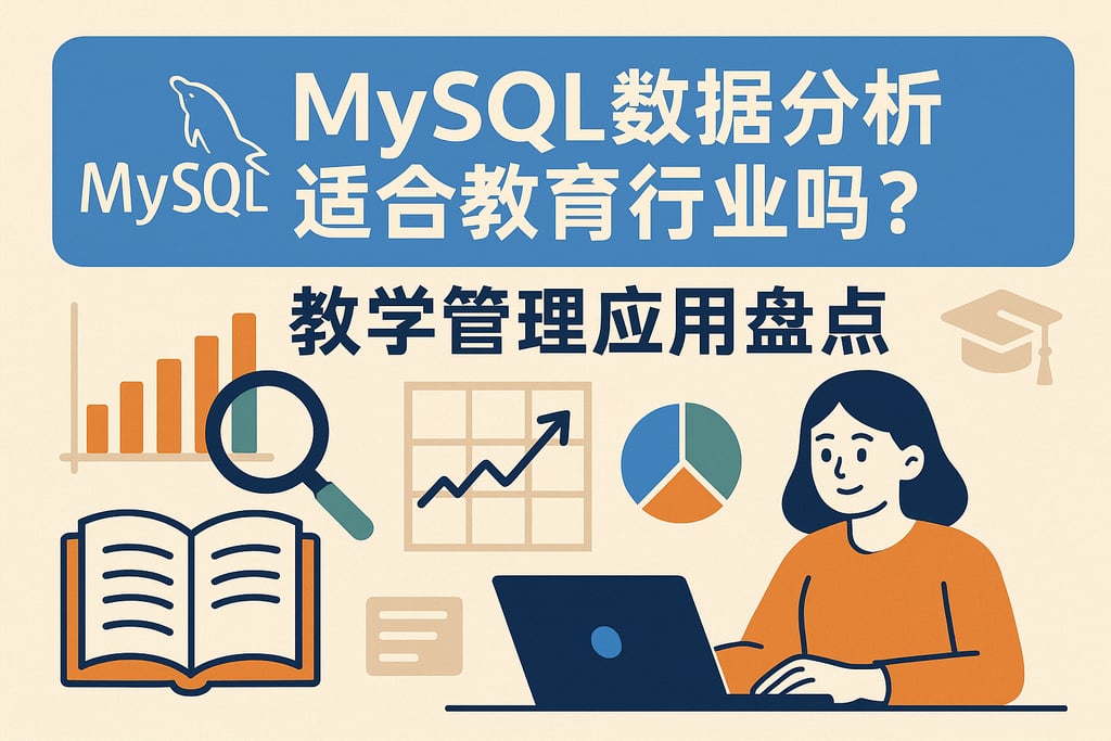 mysql数据分析适合教育行业吗？教学管理应用盘点