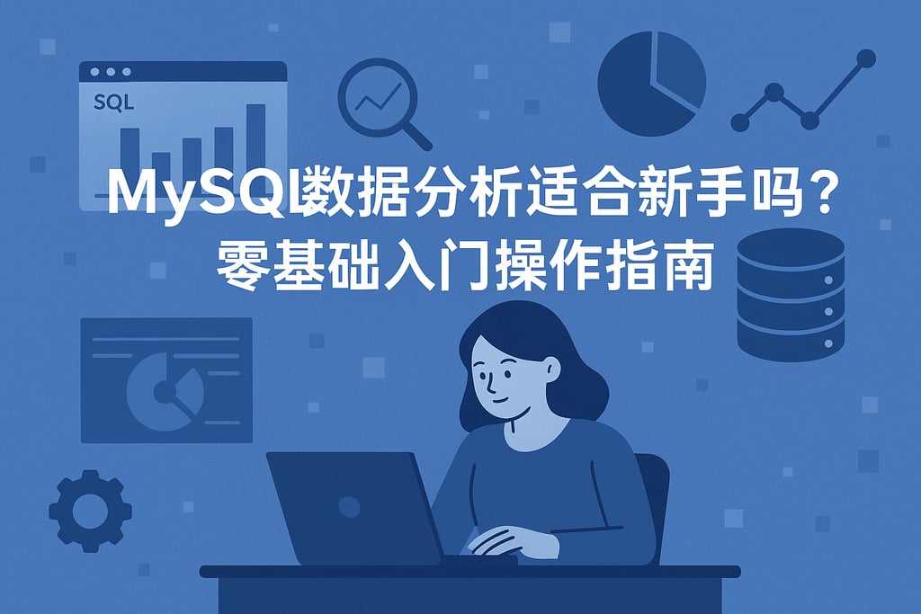 mysql数据分析适合新手吗？零基础入门操作指南