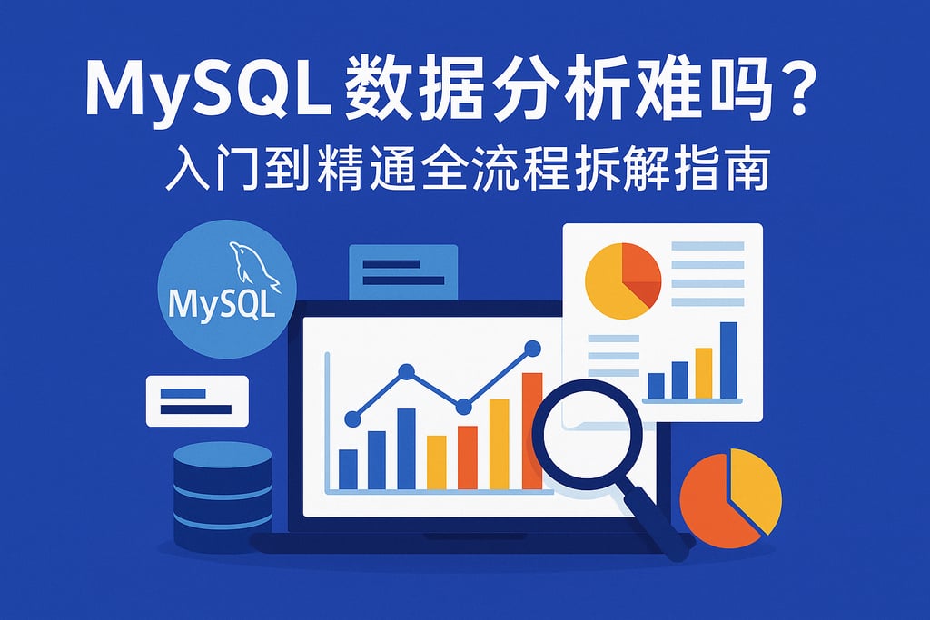 mysql数据分析难吗？入门到精通全流程拆解指南