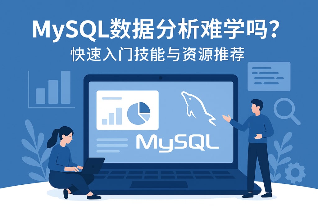 mysql数据分析难学吗？快速入门技能与资源推荐