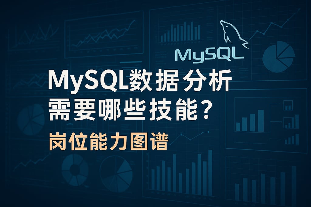 mysql数据分析需要哪些技能？岗位能力图谱