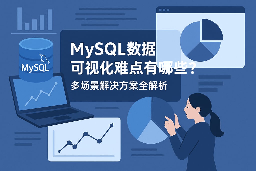 mysql数据可视化难点有哪些？多场景解决方案全解析
