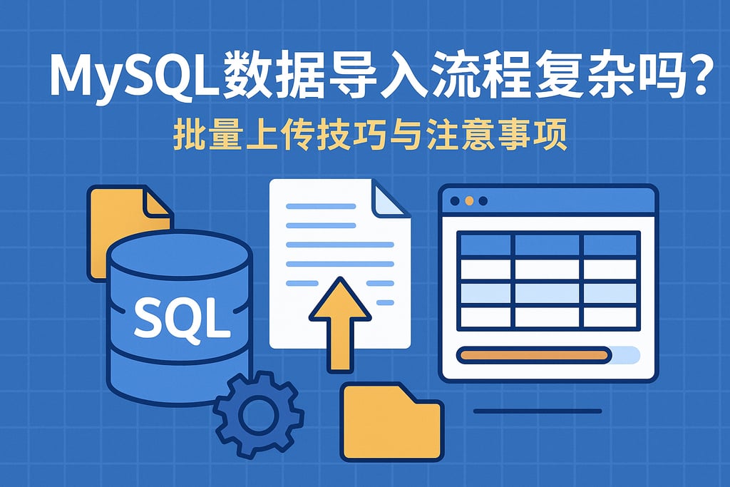 mysql数据导入流程复杂吗？批量上传技巧与注意事项