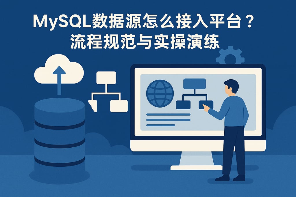 mysql数据源怎么接入平台？流程规范与实操演练