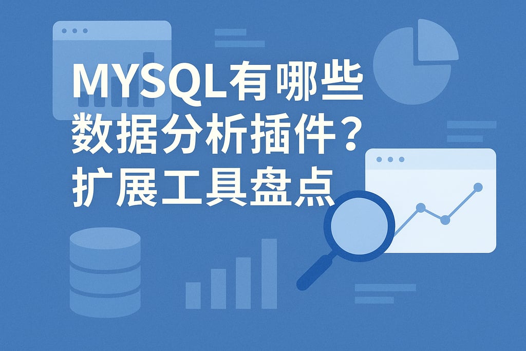 mysql有哪些数据分析插件？扩展工具盘点