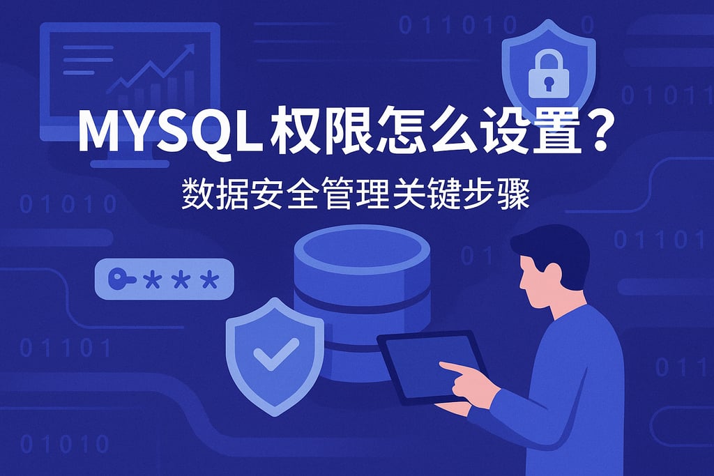 mysql权限怎么设置？数据安全管理关键步骤