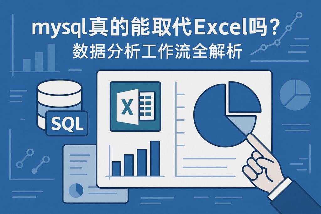 mysql真的能取代Excel吗？数据分析工作流全解析