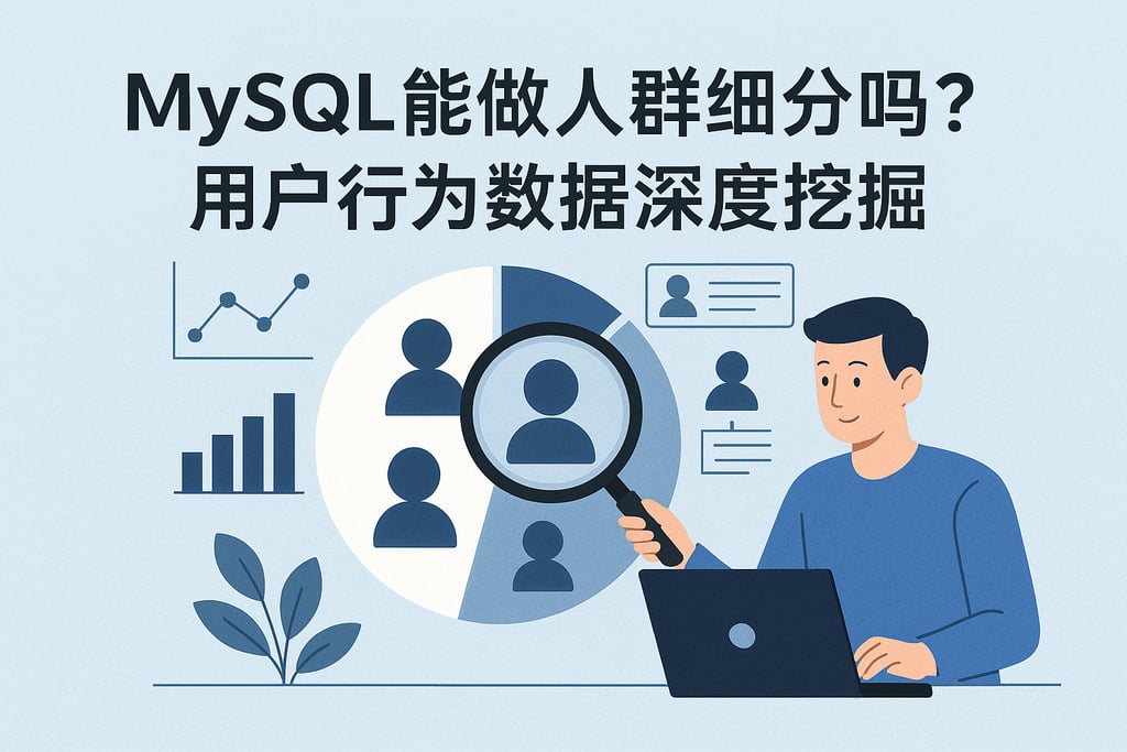 mysql能做人群细分吗？用户行为数据深度挖掘