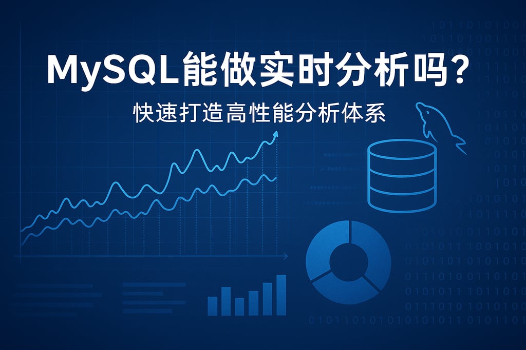 mysql能做实时分析吗？快速打造高性能分析体系