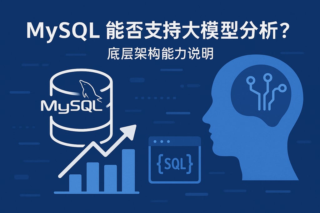 mysql能否支持大模型分析？底层架构能力说明