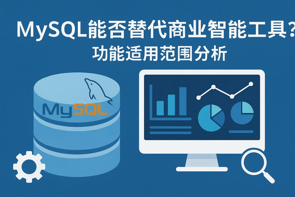 mysql能否替代商业智能工具？功能适用范围分析