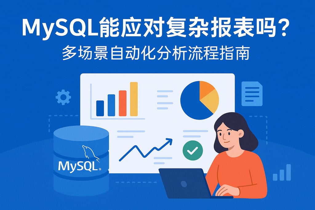mysql能应对复杂报表吗？多场景自动化分析流程指南
