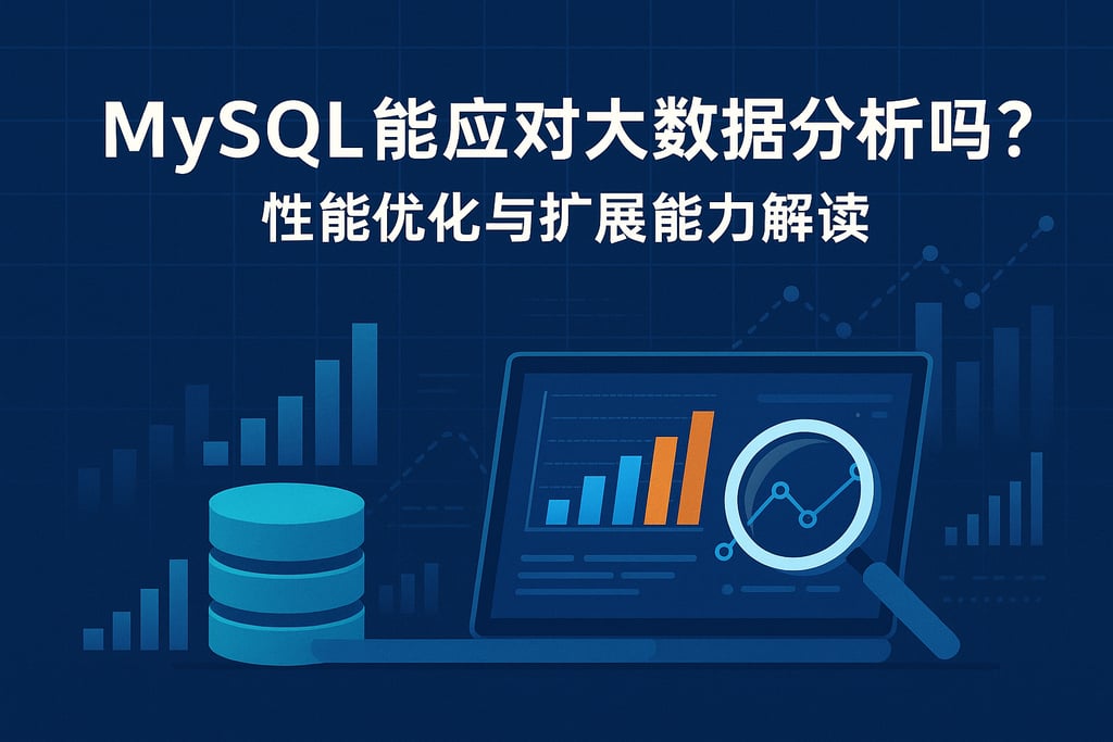mysql能应对大数据分析吗？性能优化与扩展能力解读