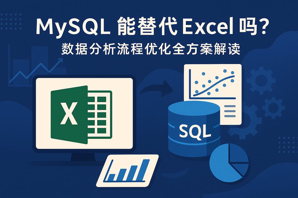 mysql能替代Excel吗？数据分析流程优化全方案解读