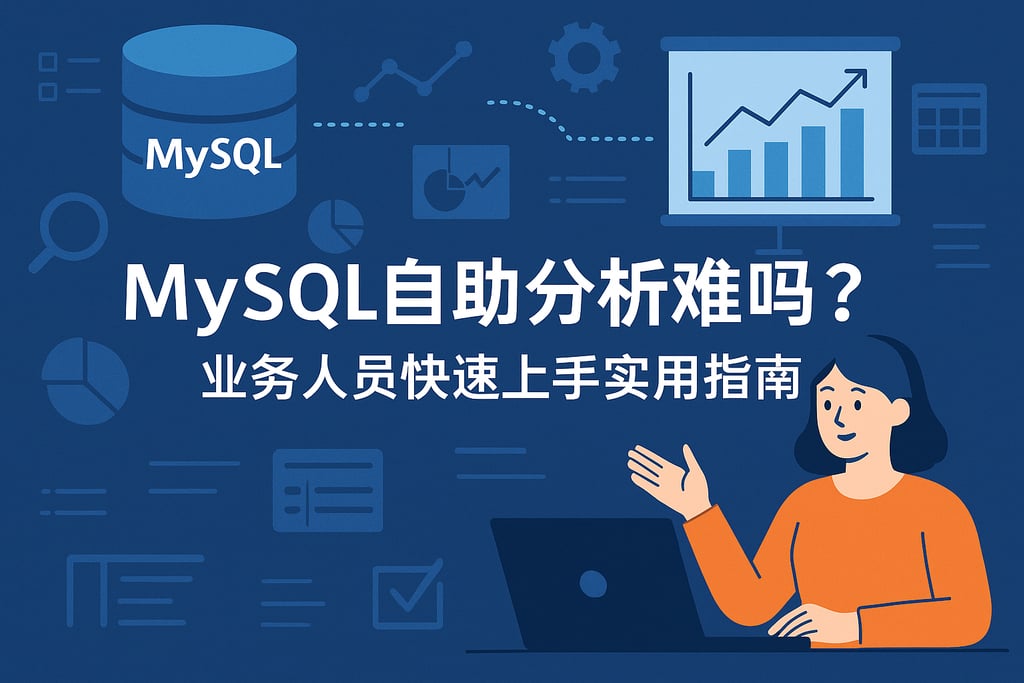 mysql自助分析难吗？业务人员快速上手实用指南