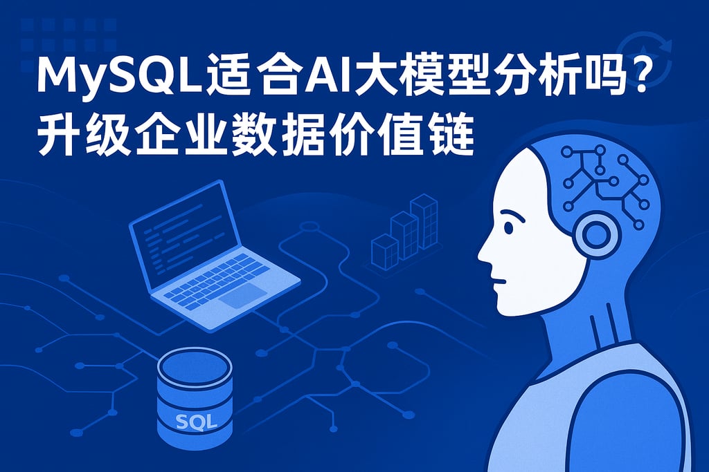 mysql适合AI大模型分析吗？升级企业数据价值链