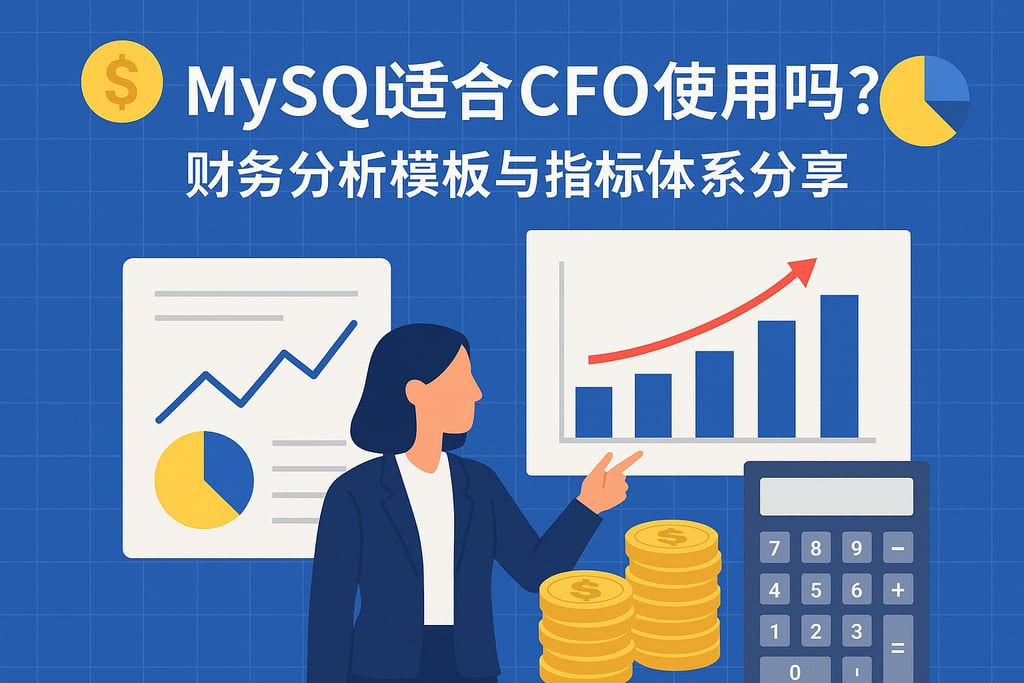 mysql适合CFO使用吗？财务分析模板与指标体系分享