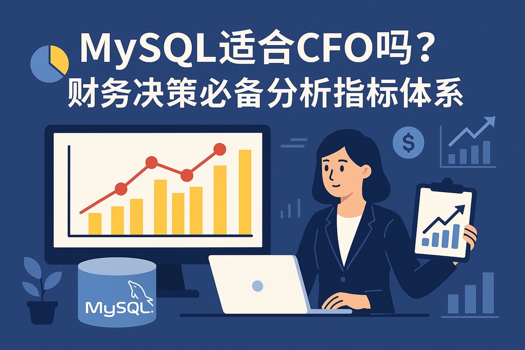 mysql适合CFO吗？财务决策必备分析指标体系