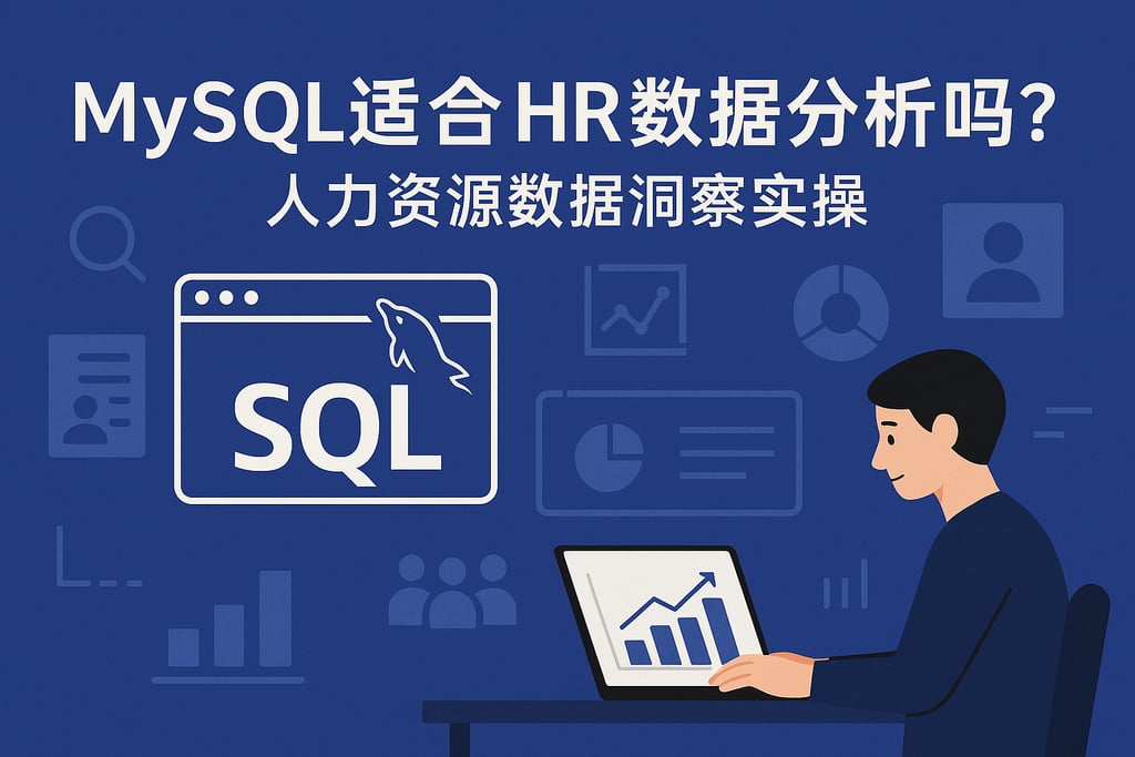 mysql适合HR数据分析吗？人力资源数据洞察实操
