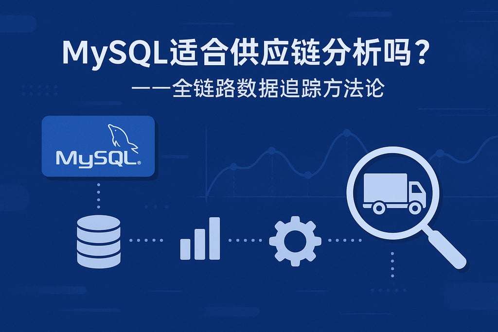 mysql适合供应链分析吗？全链路数据追踪方法论