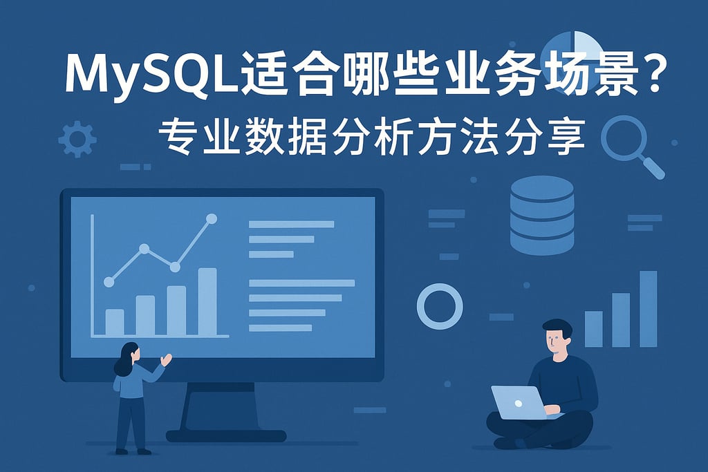 mysql适合哪些业务场景？专业数据分析方法分享