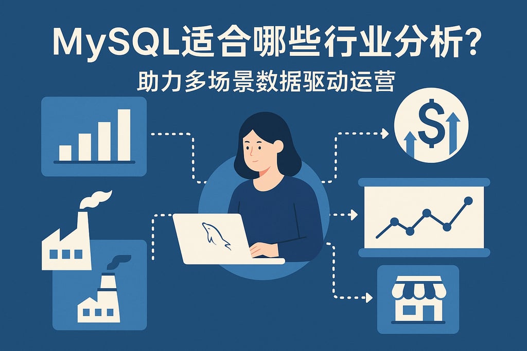 mysql适合哪些行业分析？助力多场景数据驱动运营