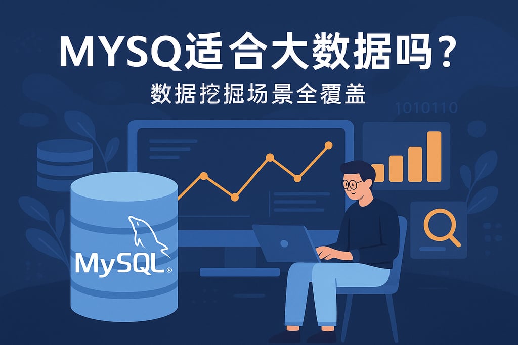 mysql适合大数据吗？数据挖掘场景全覆盖