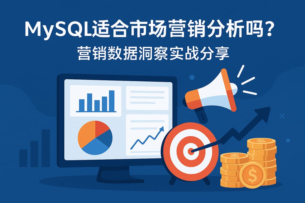 mysql适合市场营销分析吗？营销数据洞察实战分享