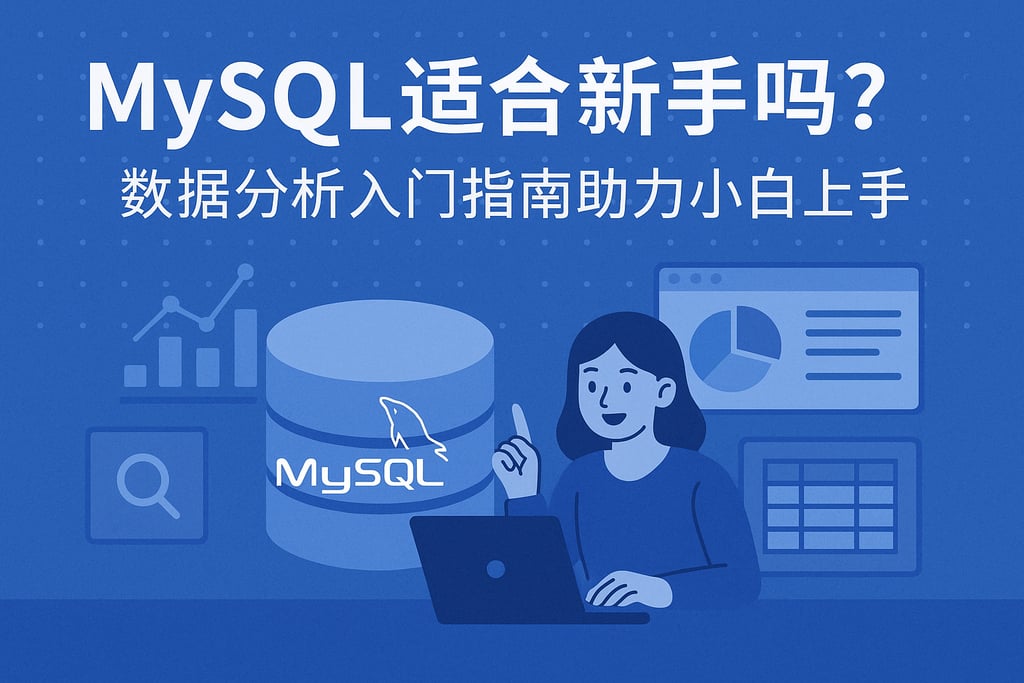 mysql适合新手吗？数据分析入门指南助力小白上手