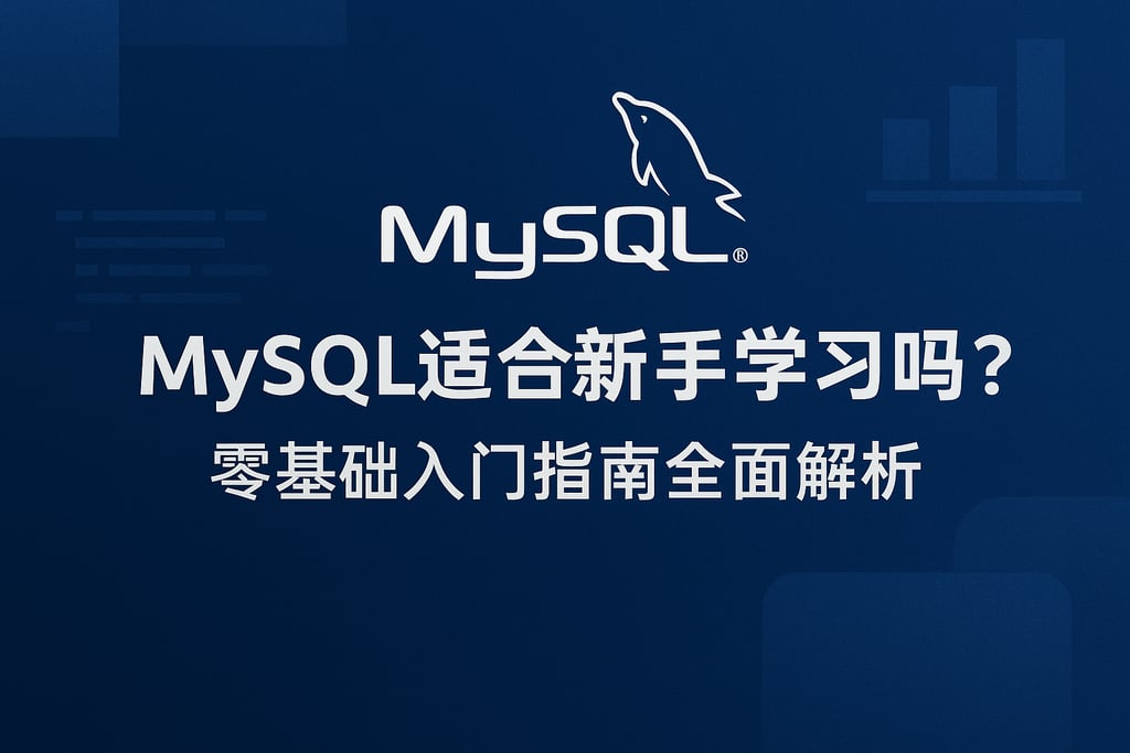 mysql适合新手学习吗？零基础入门指南全面解析