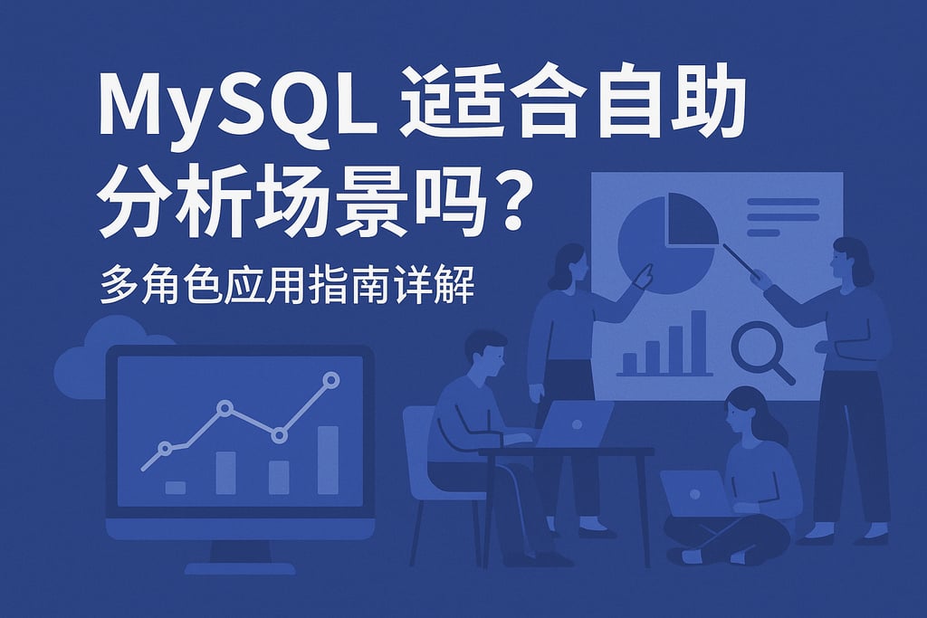 mysql适合自助分析场景吗？多角色应用指南详解