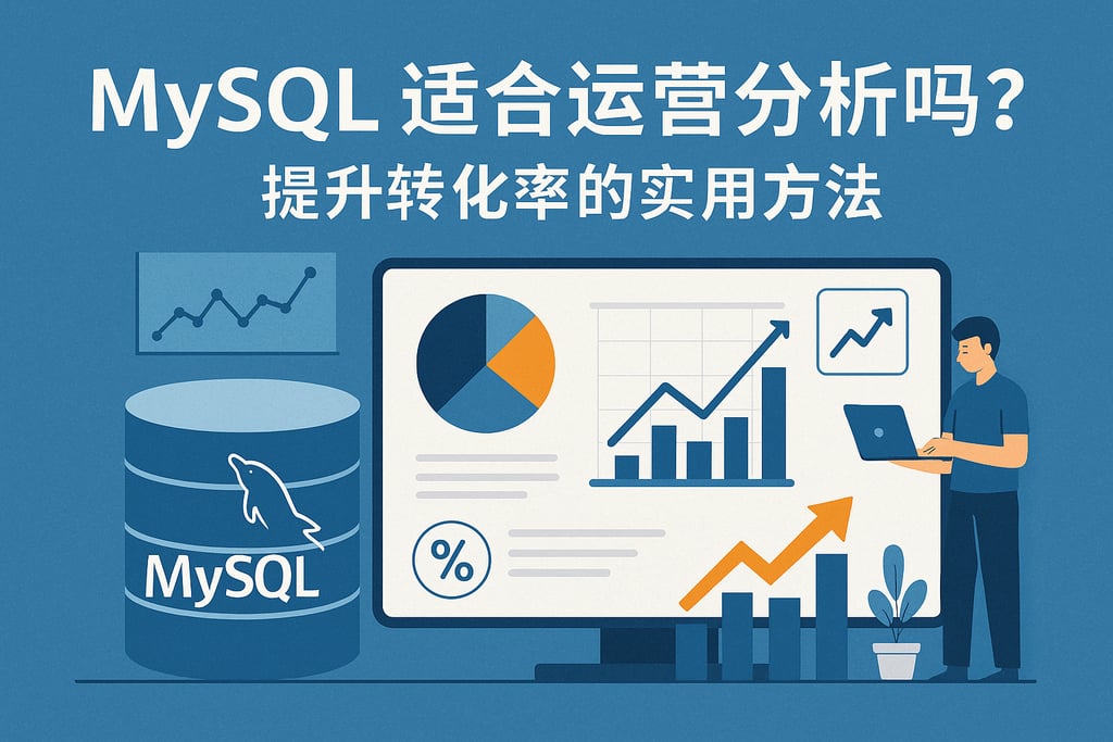 mysql适合运营分析吗？提升转化率的实用方法