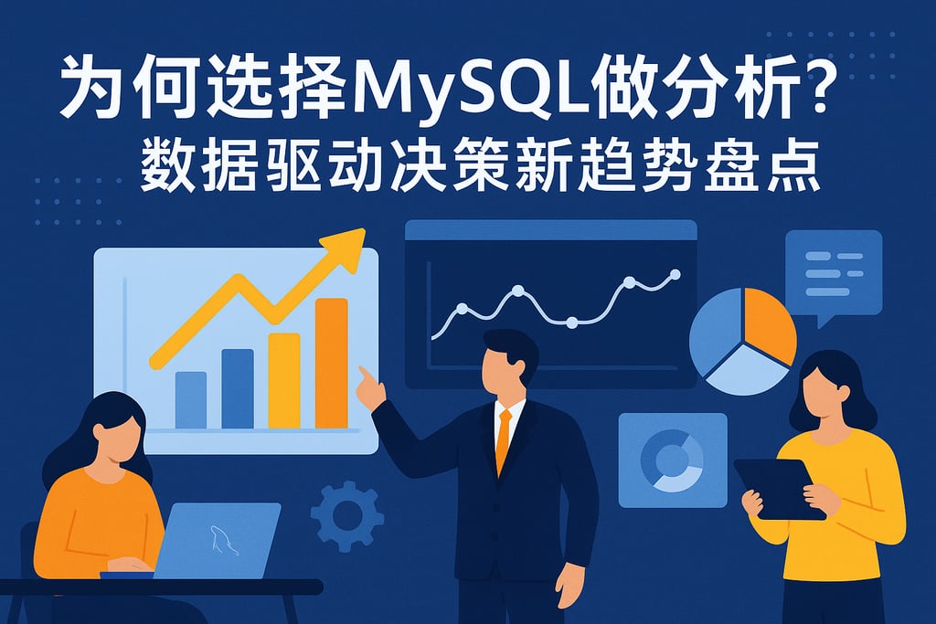 为什么选择MySQL做分析？数据驱动决策新趋势盘点