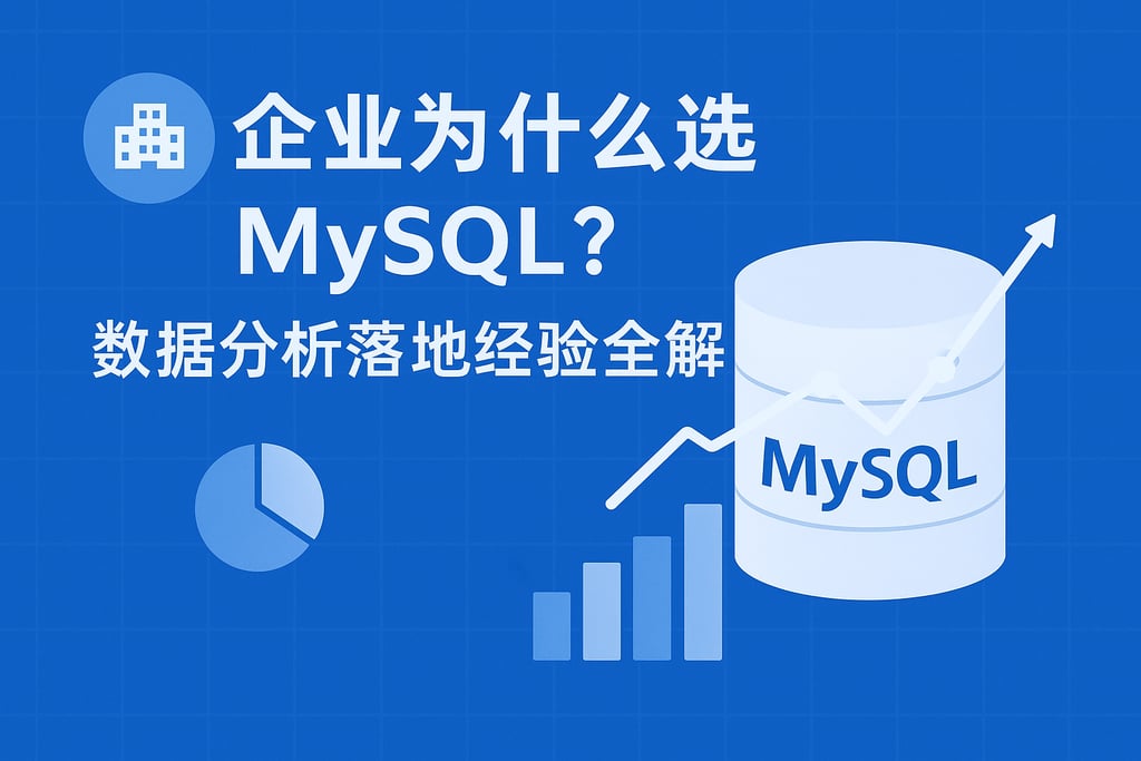 企业为什么选mysql？数据分析落地经验全解