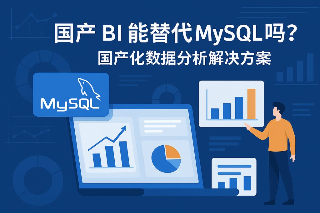 国产BI能替代MySQL吗？国产化数据分析解决方案