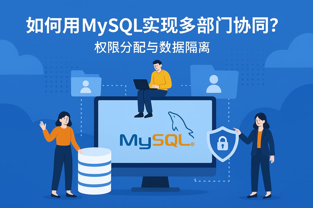 如何用MySQL实现多部门协同？权限分配与数据隔离