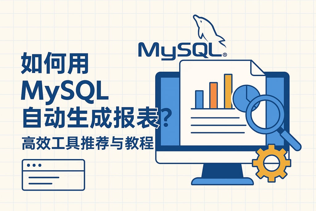 如何用MySQL自动生成报表？高效工具推荐与教程